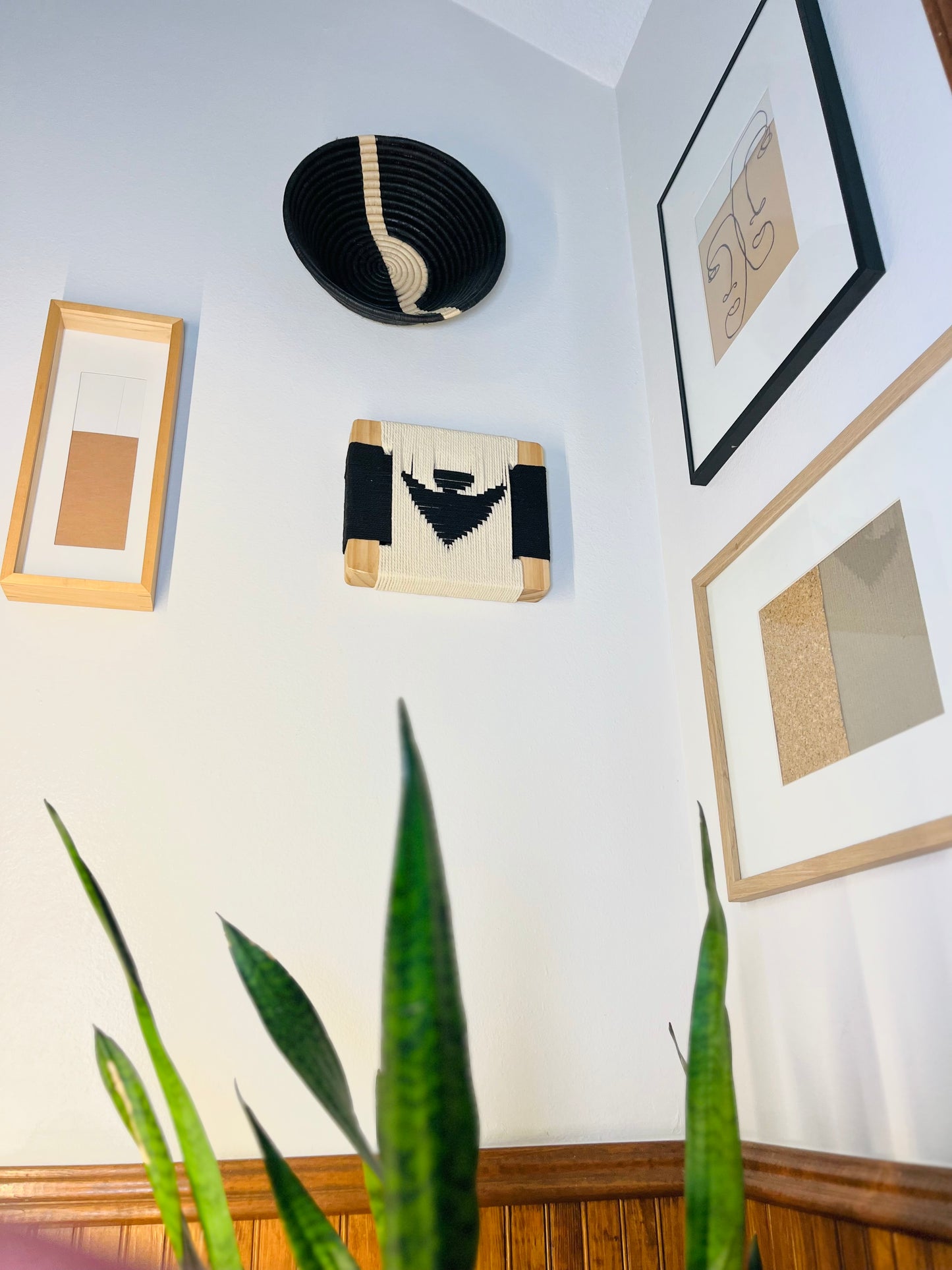 Mid-Century Modern Woven Wall Art ║Handcrafted Wall Decor