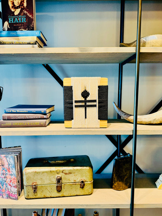 Mid-Century Modern Woven Wall Art ║Handcrafted Wall Decor