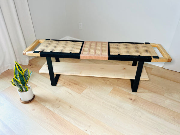 Mid-Century Modern Style Bench