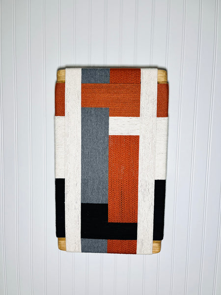 Mid-Century Modern Woven Wall Art ║Handcrafted Wall Decor