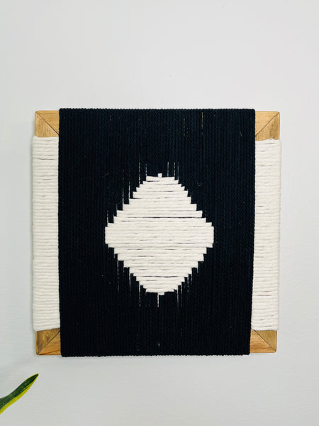 Mid-Century Modern Woven Wall Art ║Handcrafted Wall Decor