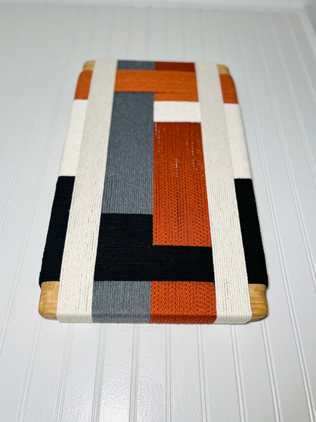 Mid-Century Modern Woven Wall Art ║Handcrafted Wall Decor