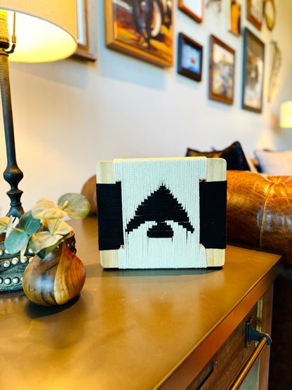 Mid-Century Modern Woven Wall Art ║Handcrafted Wall Decor