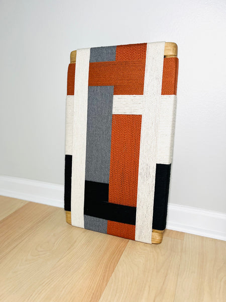 Mid-Century Modern Woven Wall Art ║Handcrafted Wall Decor