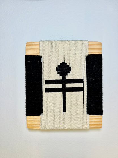 Mid-Century Modern Woven Wall Art ║Handcrafted Wall Decor