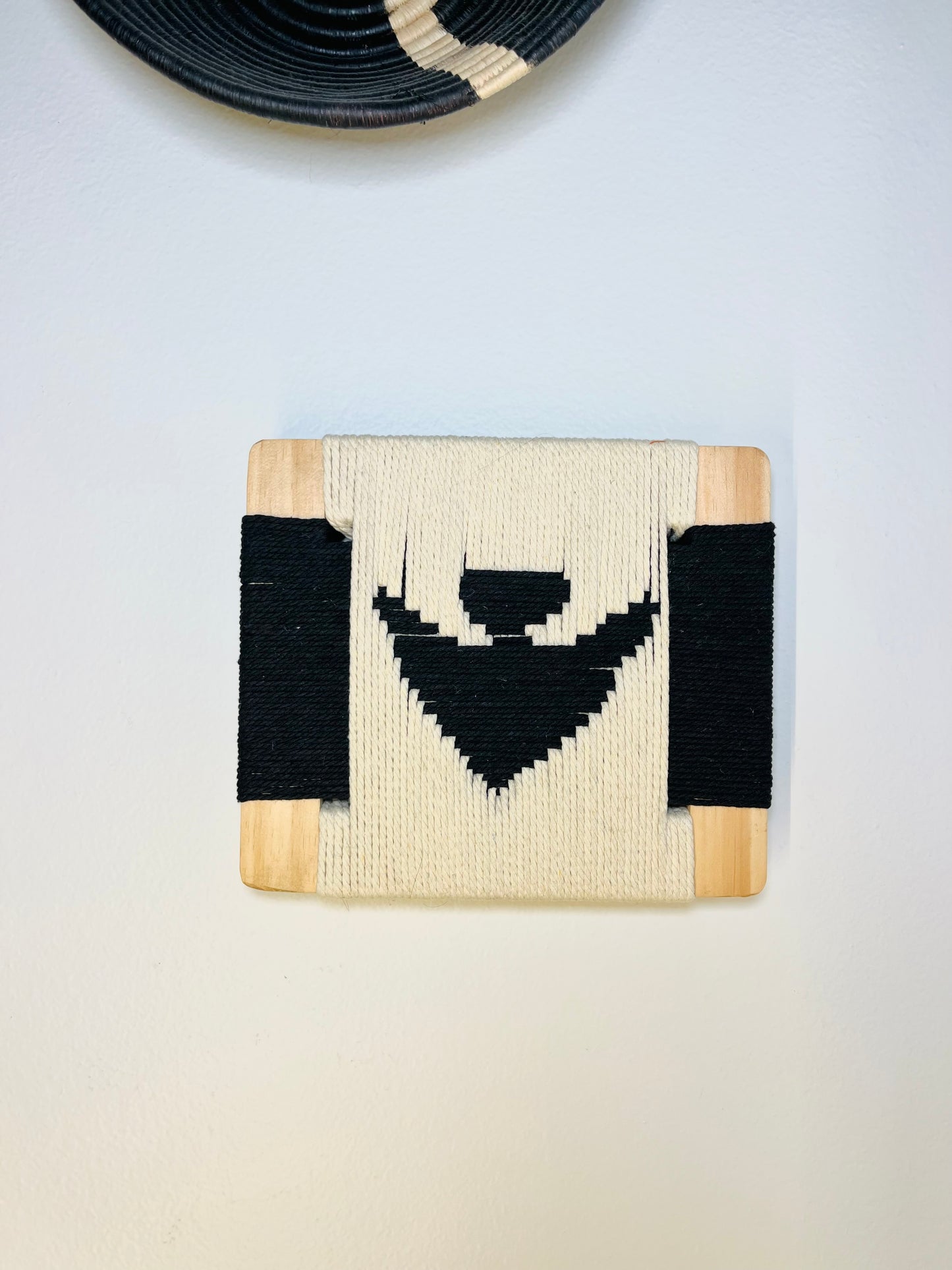 Mid-Century Modern Woven Wall Art ║Handcrafted Wall Decor