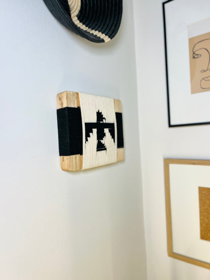 Mid-Century Modern Woven Wall Art ║Handcrafted Wall Decor
