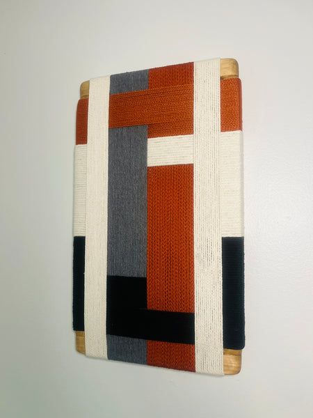 Mid-Century Modern Woven Wall Art ║Handcrafted Wall Decor