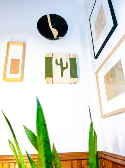 Mid-Century Modern Woven Wall Art ║Handcrafted Wall Decor