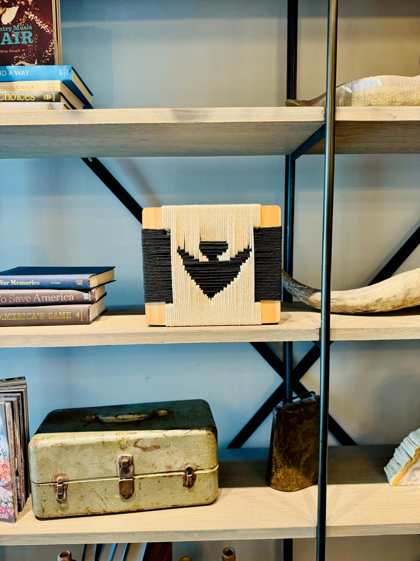 Mid-Century Modern Woven Wall Art ║Handcrafted Wall Decor
