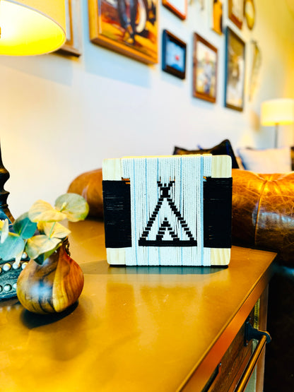 Mid-Century Modern Woven Wall Art ║Handcrafted Wall Decor