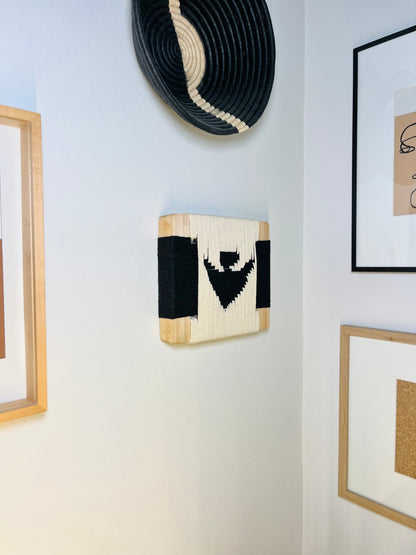 Mid-Century Modern Woven Wall Art ║Handcrafted Wall Decor