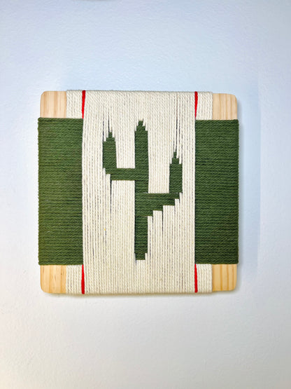 Mid-Century Modern Woven Wall Art ║Handcrafted Wall Decor
