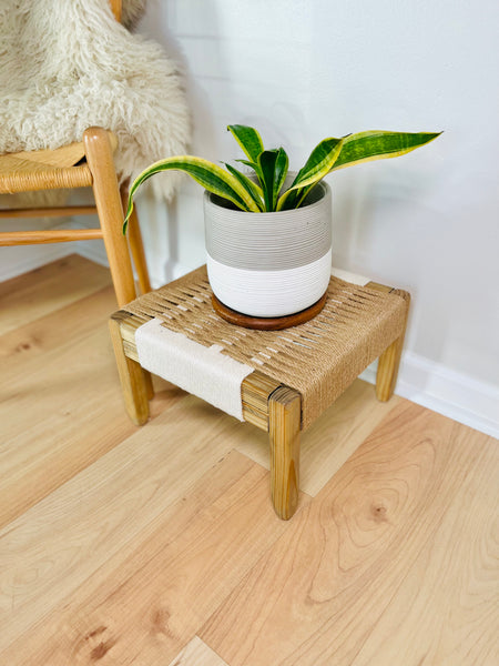 Mid-Century Modern Style Indoor Plant Stand, very sturdy for larger plants!