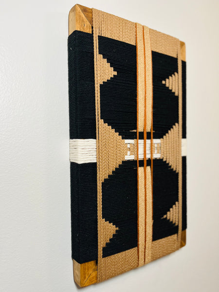 Mid-Century Modern Woven Wall Art ║Handcrafted Wall Decor