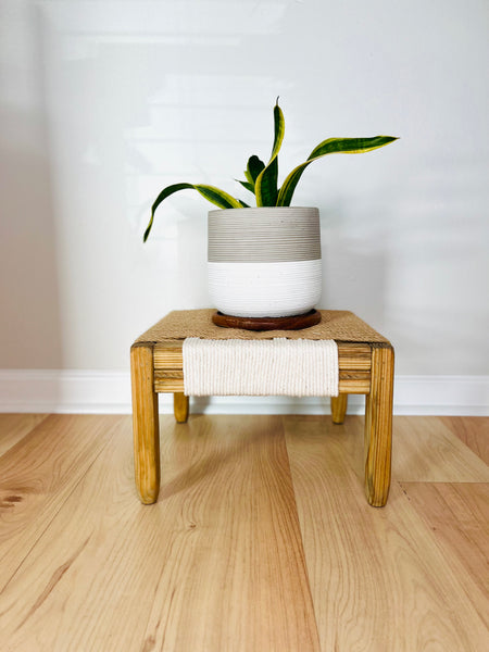 Mid-Century Modern Style Indoor Plant Stand, very sturdy for larger plants!