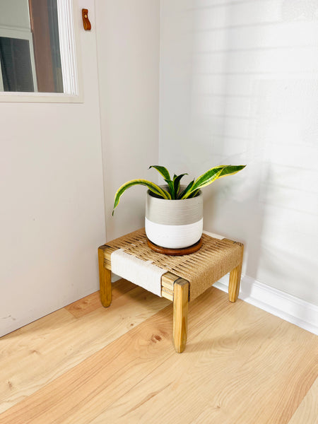 Mid-Century Modern Style Indoor Plant Stand, very sturdy for larger plants!