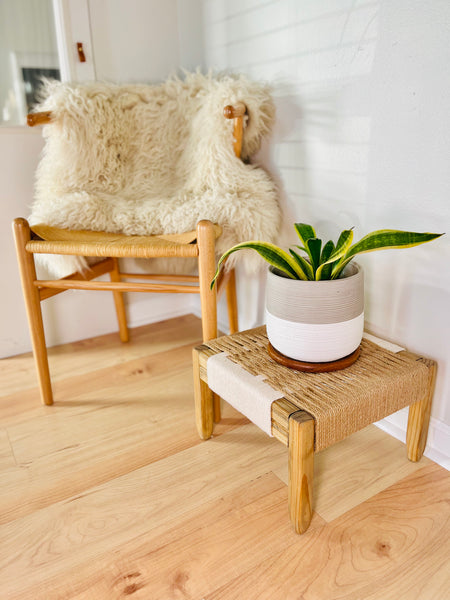 Mid-Century Modern Style Indoor Plant Stand, very sturdy for larger plants!